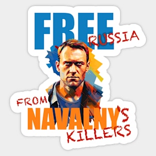 FREE NAVALNY Sticker